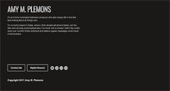 Desktop Screenshot of amyplemons.com